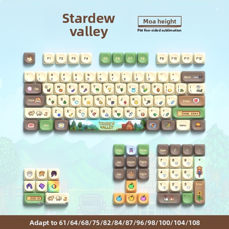 112PCS Stardew Valley Custom M - Gaming Accessories Aesthetic 评论和价格