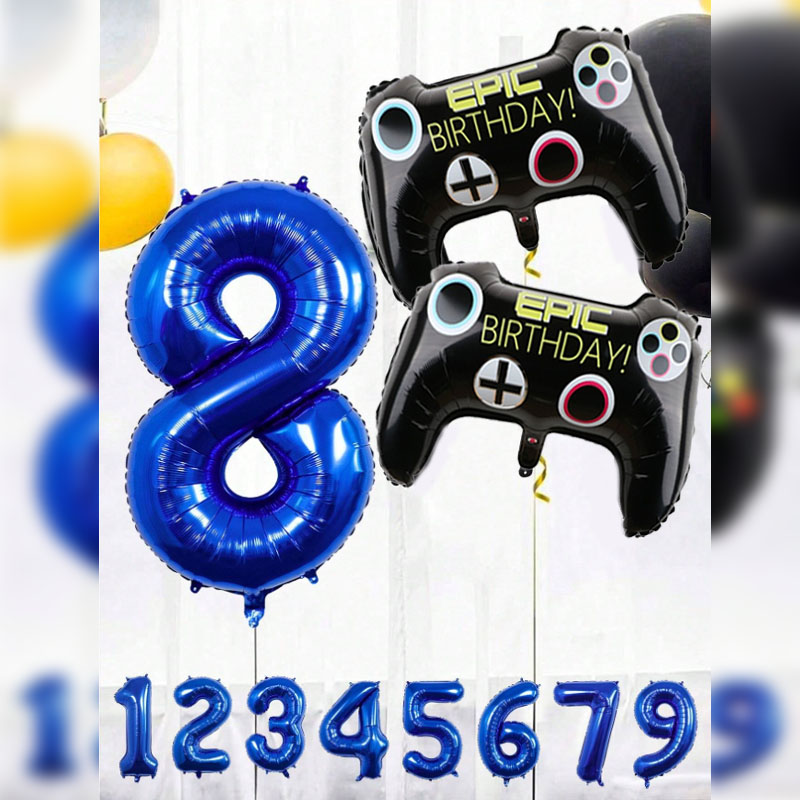 3pcs Video Game Party Supplies - Gaming Accessories For Room 评论和价格