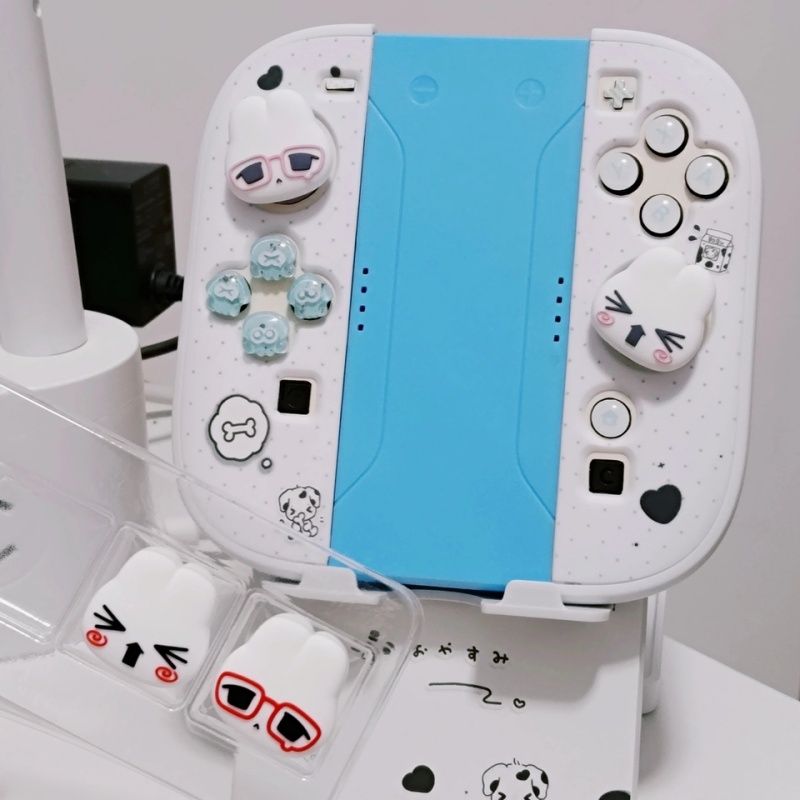 Cute Cartoon Retro Glasses Bun - Gaming Accessories In China 评论和价格