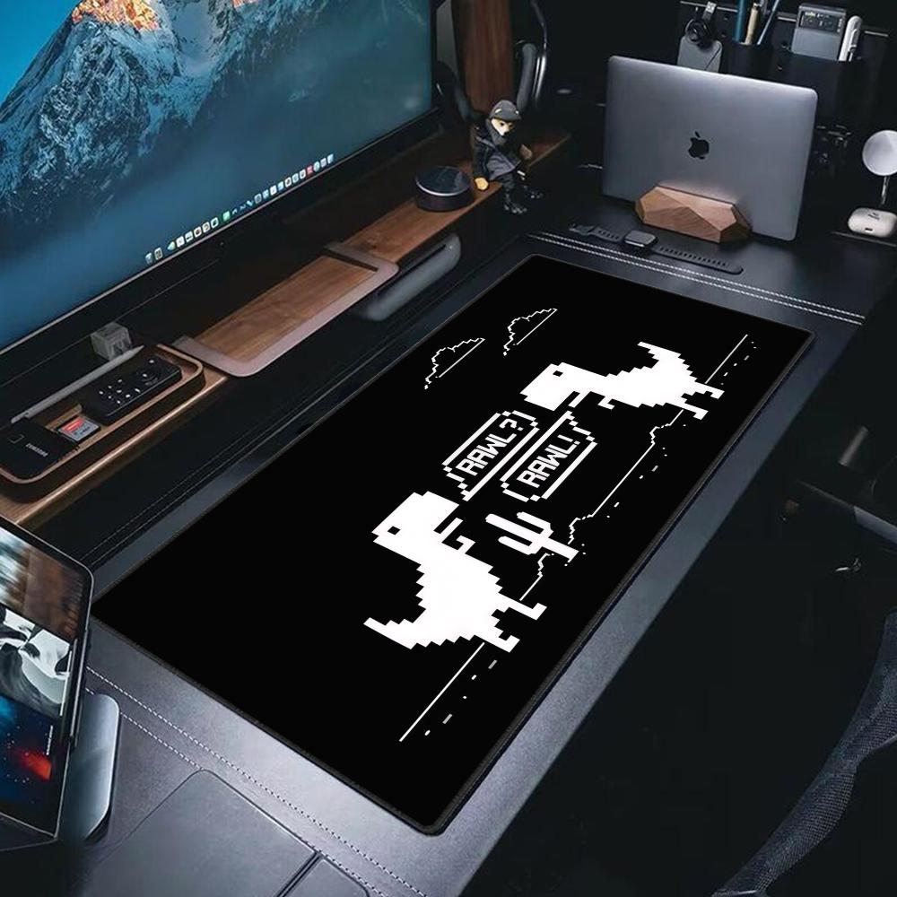 Dinosaur Pattern XXL Mouse Pad - Gaming Accessories Shop 评论和价格